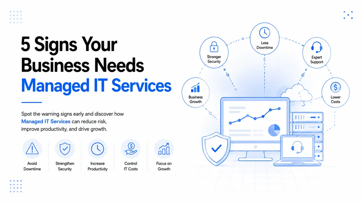 5 Signs Your Business Needs Managed IT Services