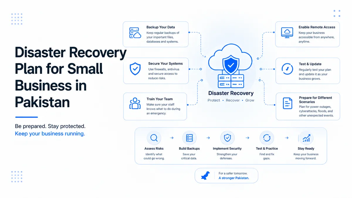 Disaster Recovery Plan for Small Business in Pakistan