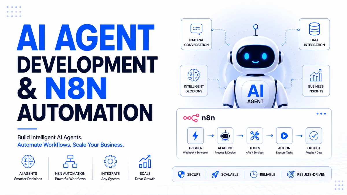 AI AGENT DEVELOPMENT & N8N AUTOMATION (FLAGSHIP)
